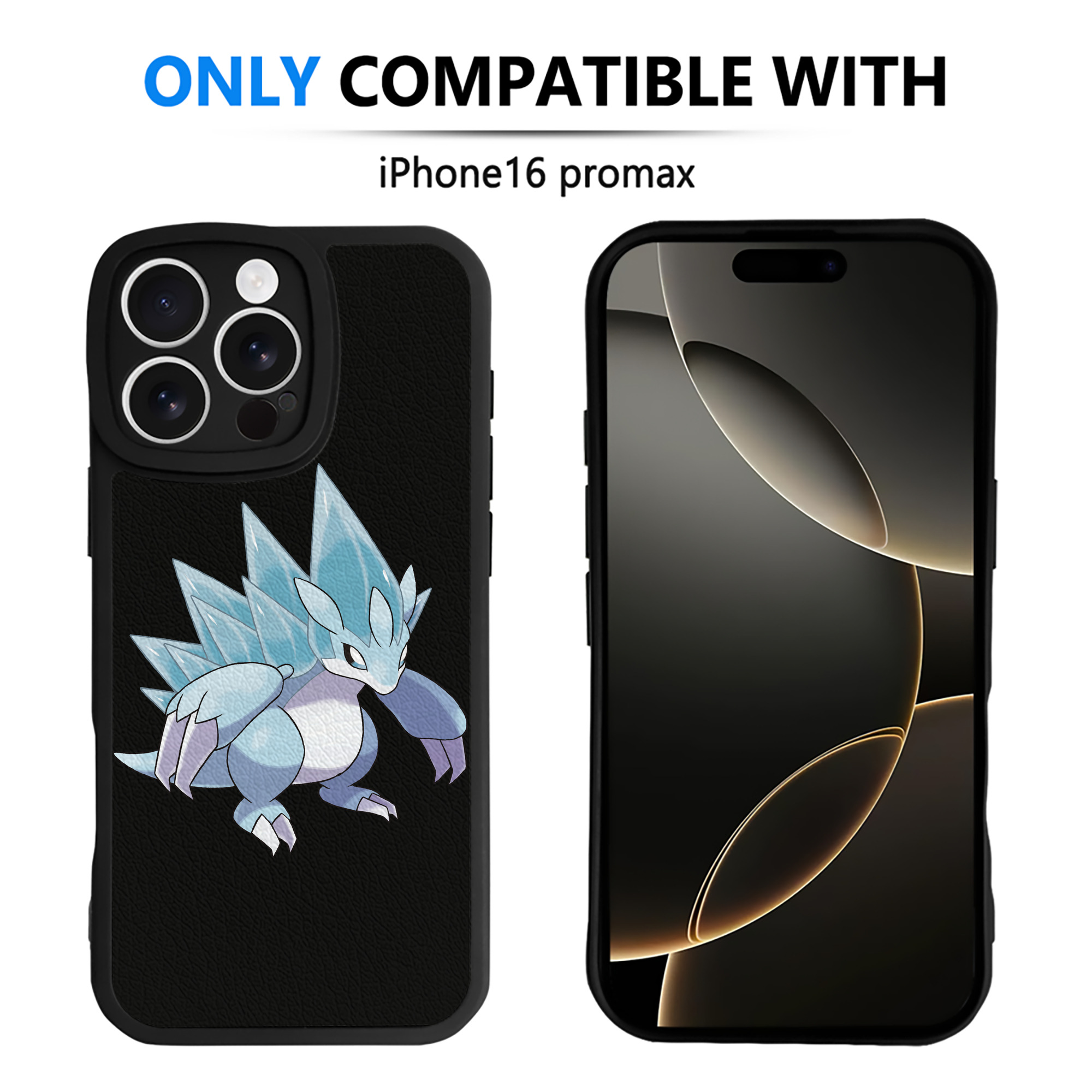 （画像用） ポケットモンスター Pokémon 【iPhone 16シリーズ対応】シリコンスマホケース（レザー調） 材質：シリコン